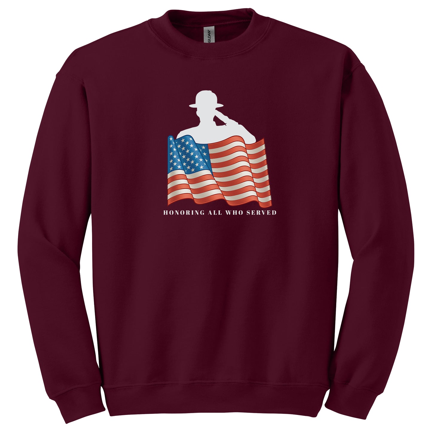 Honoring all who served - American Flag Tshirt