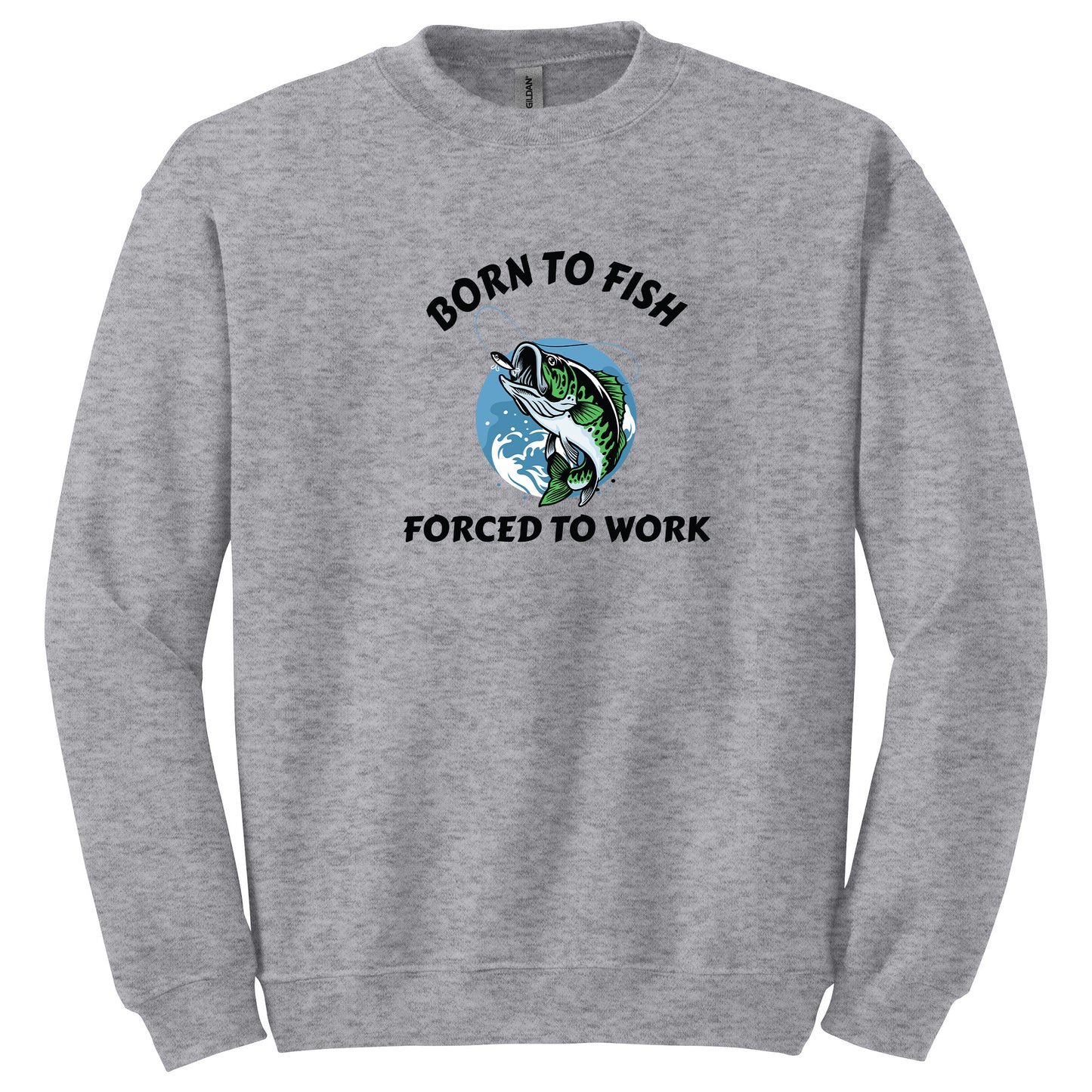 Born To Fish Forced To Work T-Shirt