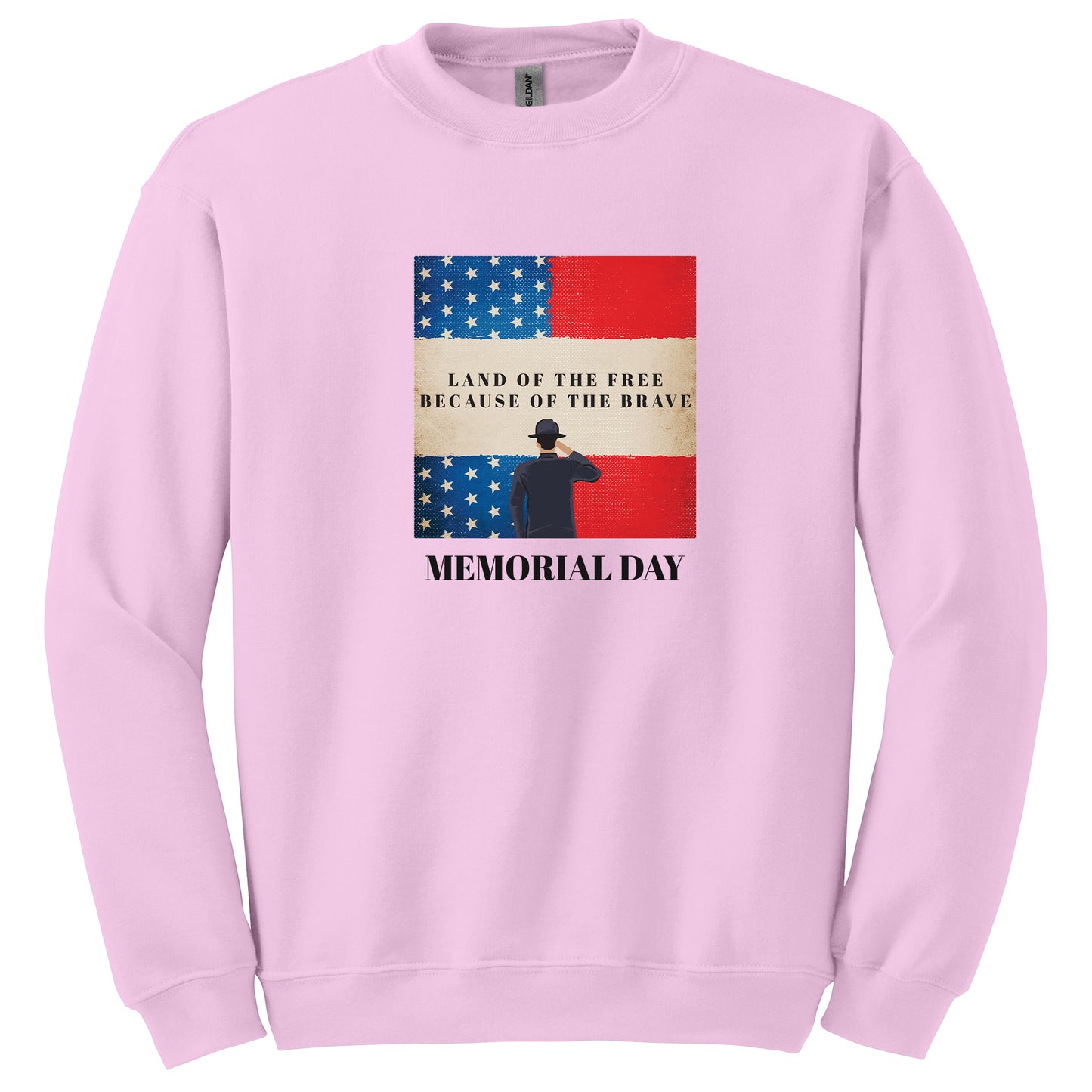 Memorial Day Shirt 'Land of the Free because of the Brave'