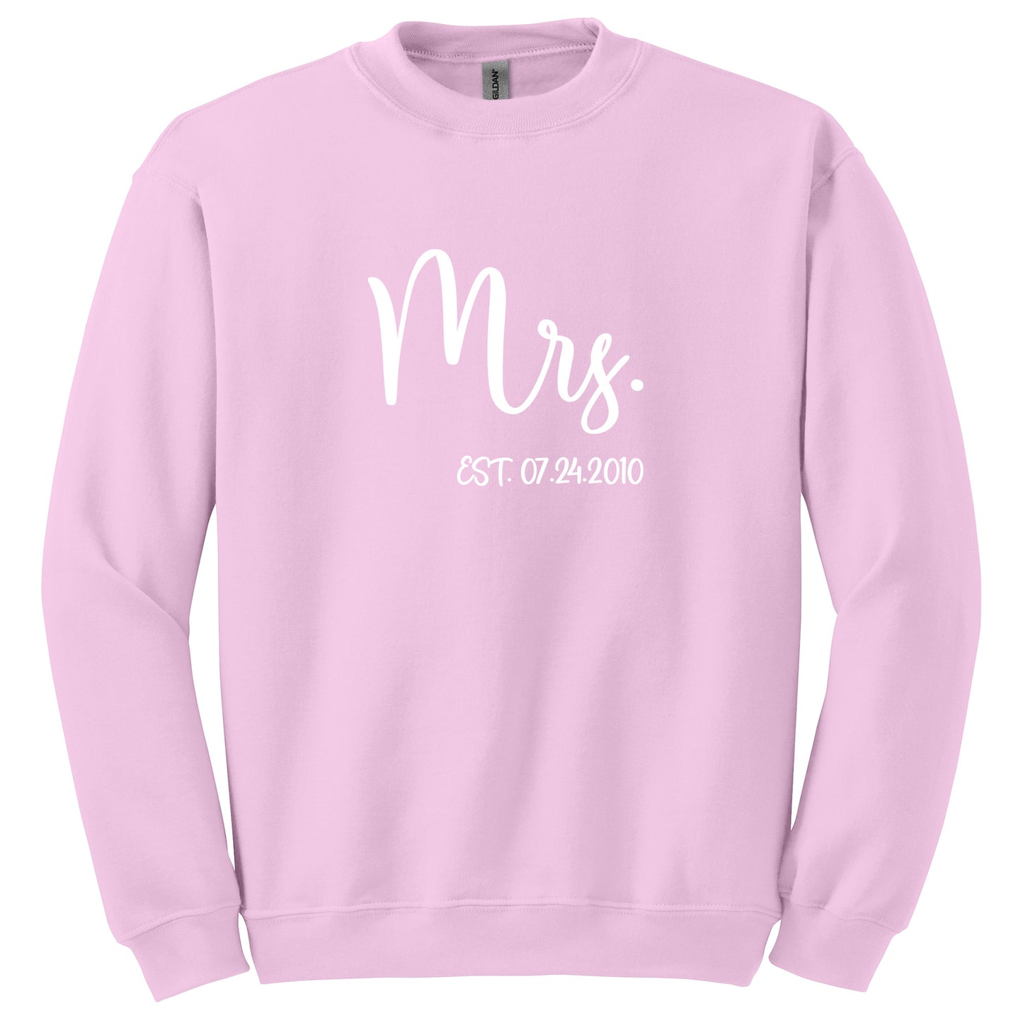 Custom Mr. and Mrs. Matching Wedding T-Shirts