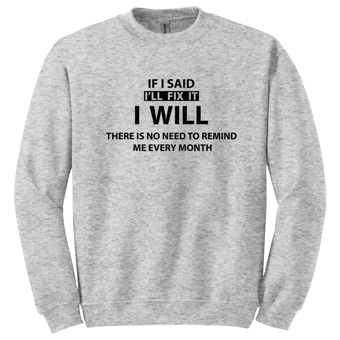 If I Said I’ll Fix It, I Will Funny Dad T-Shirt