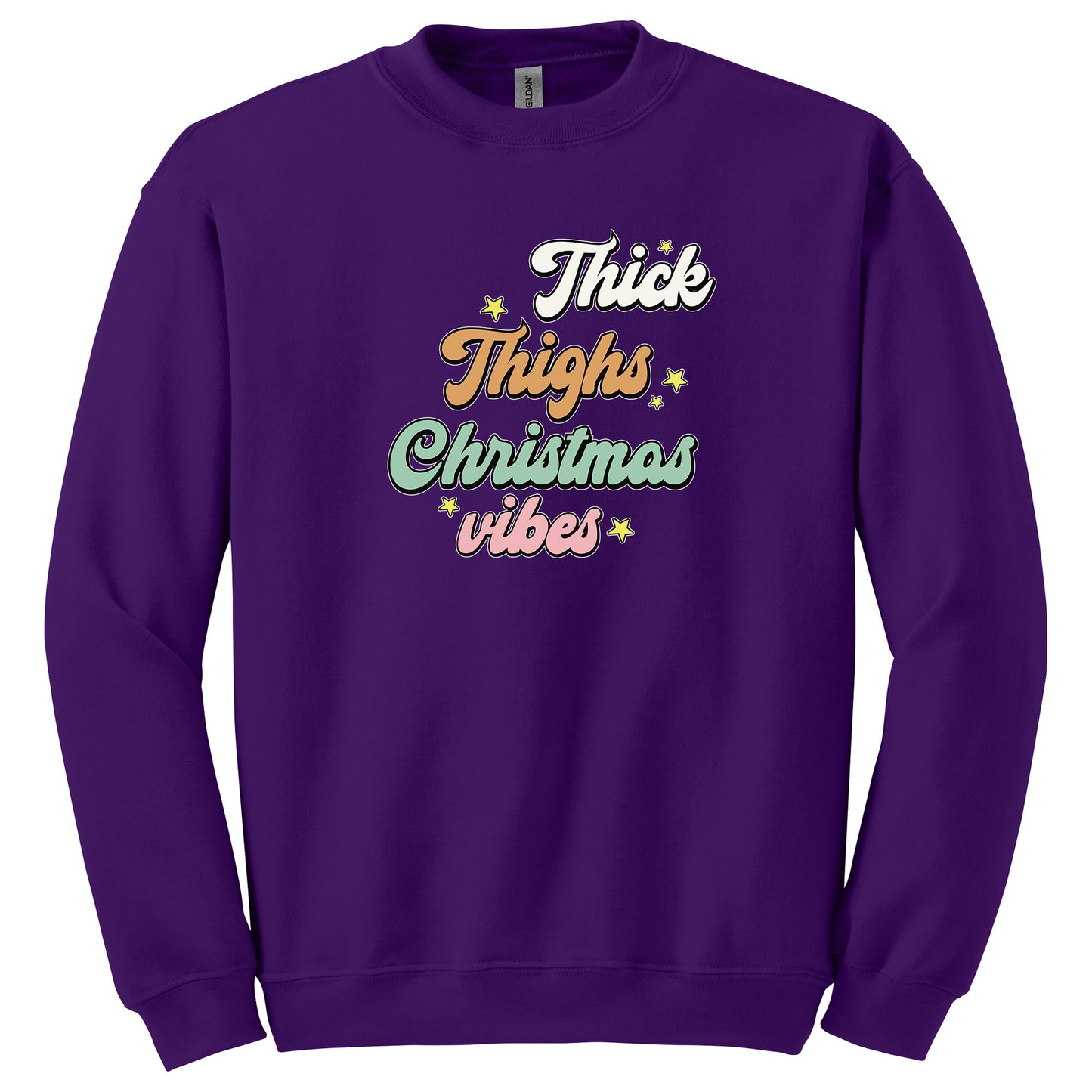 Thick Thighs, Christmas Vibes T-shirt