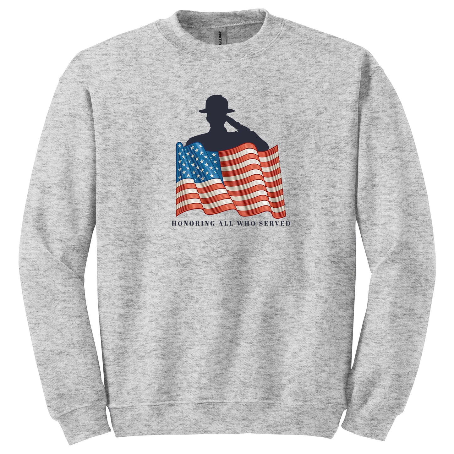 Honoring all who served - American Flag Tshirt