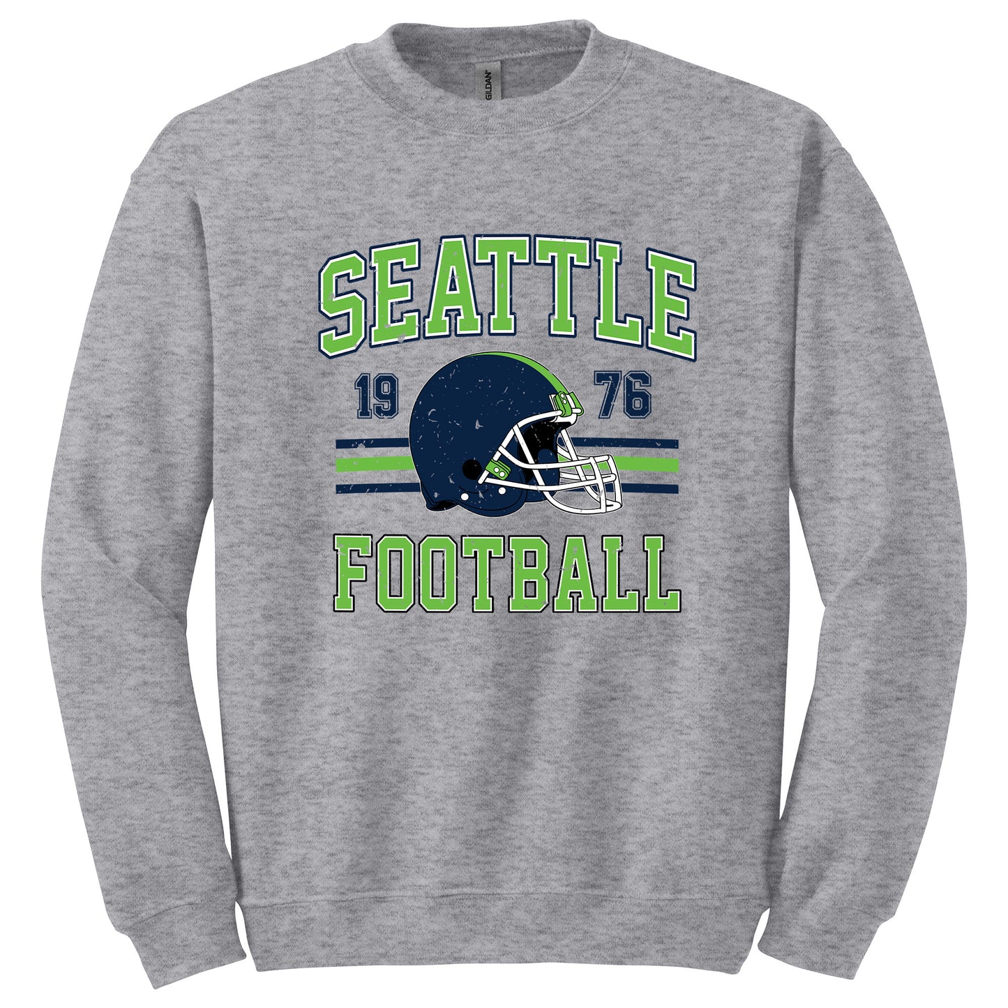 Seattle Football Retro Style Fan Shirts