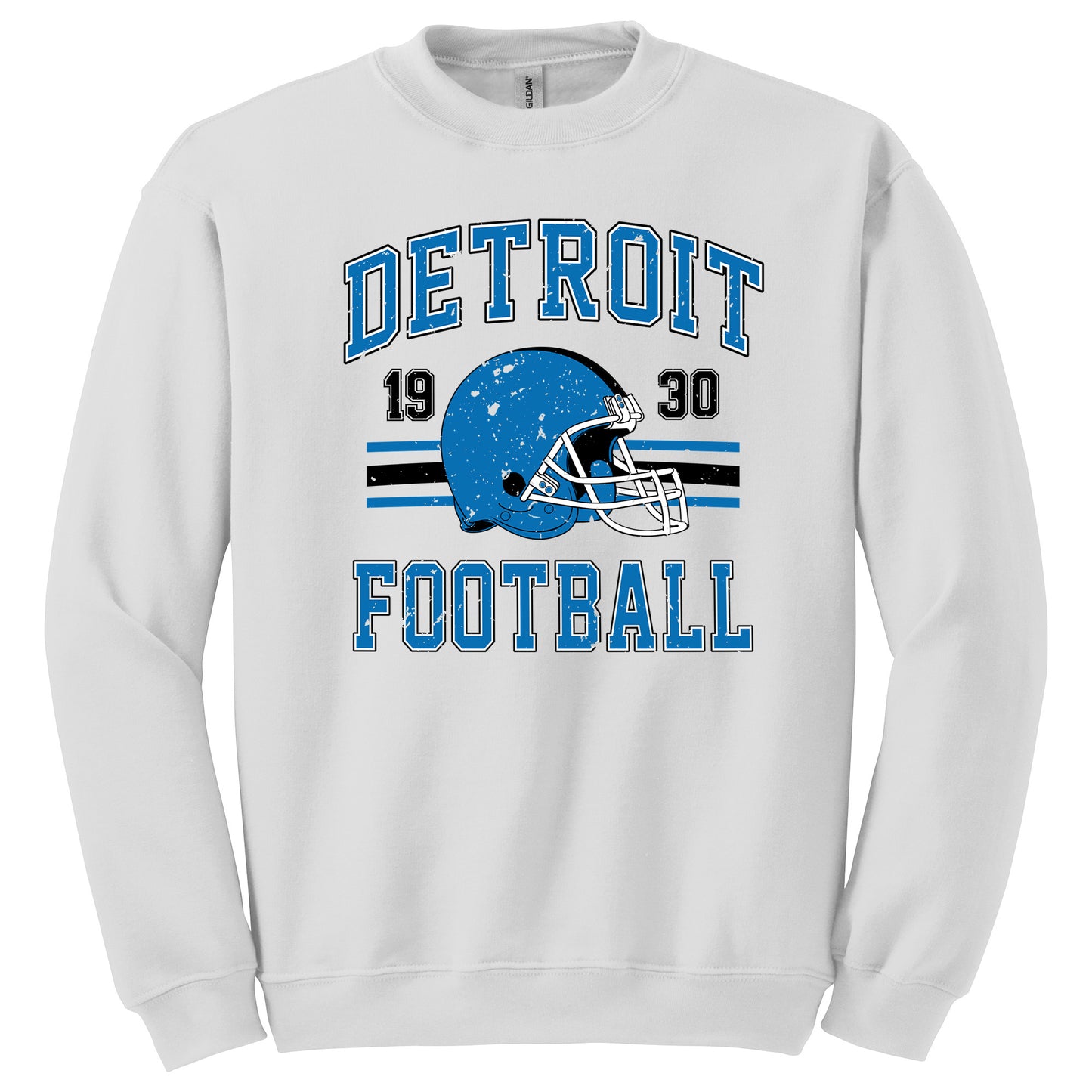 Detroit Football Retro Style Fan Shirts