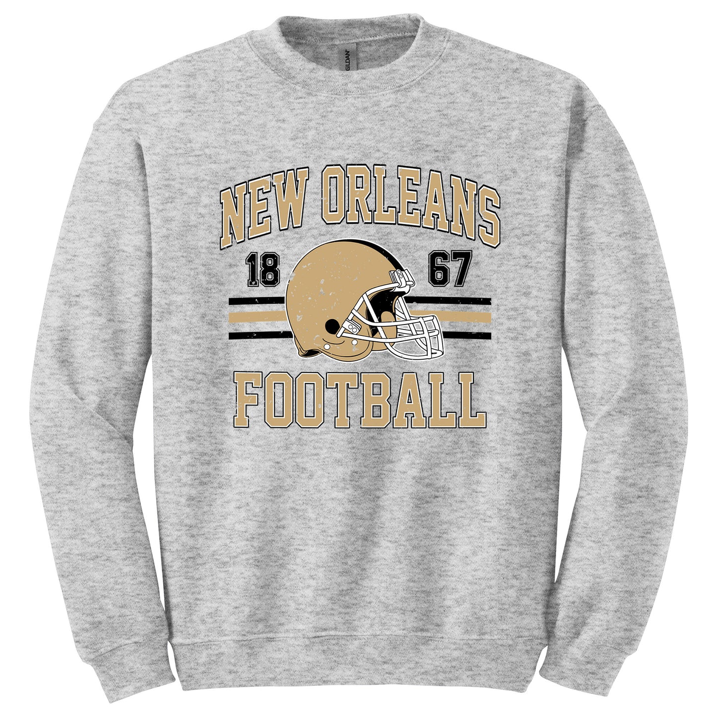 New Orleans Football Retro Style Fan Shirts