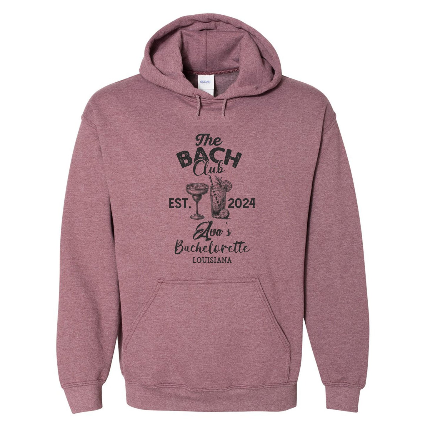 The Bach Club Custom Bach Maid of Honor Bridesmaid Bachelorette Party Shirts