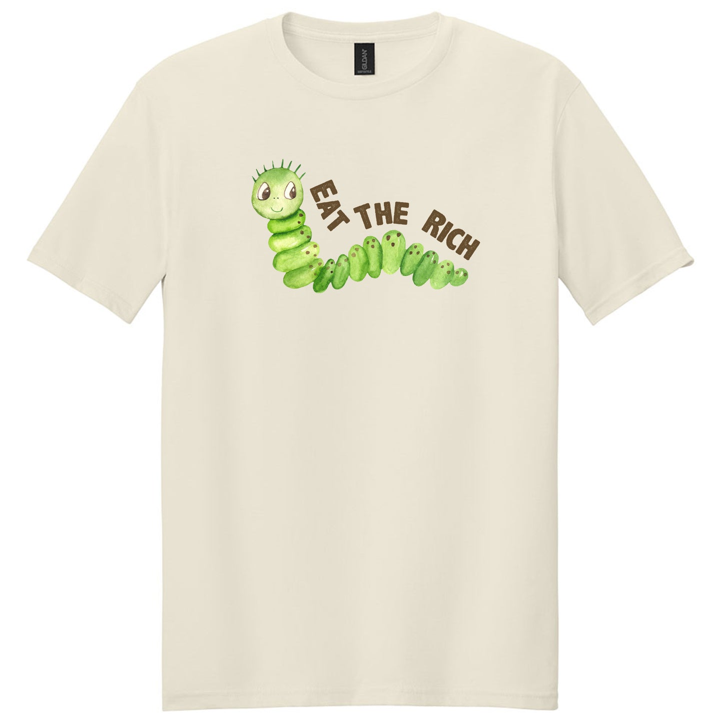 Eat The Rich Caterpillar Funny Weekend T-Shirt
