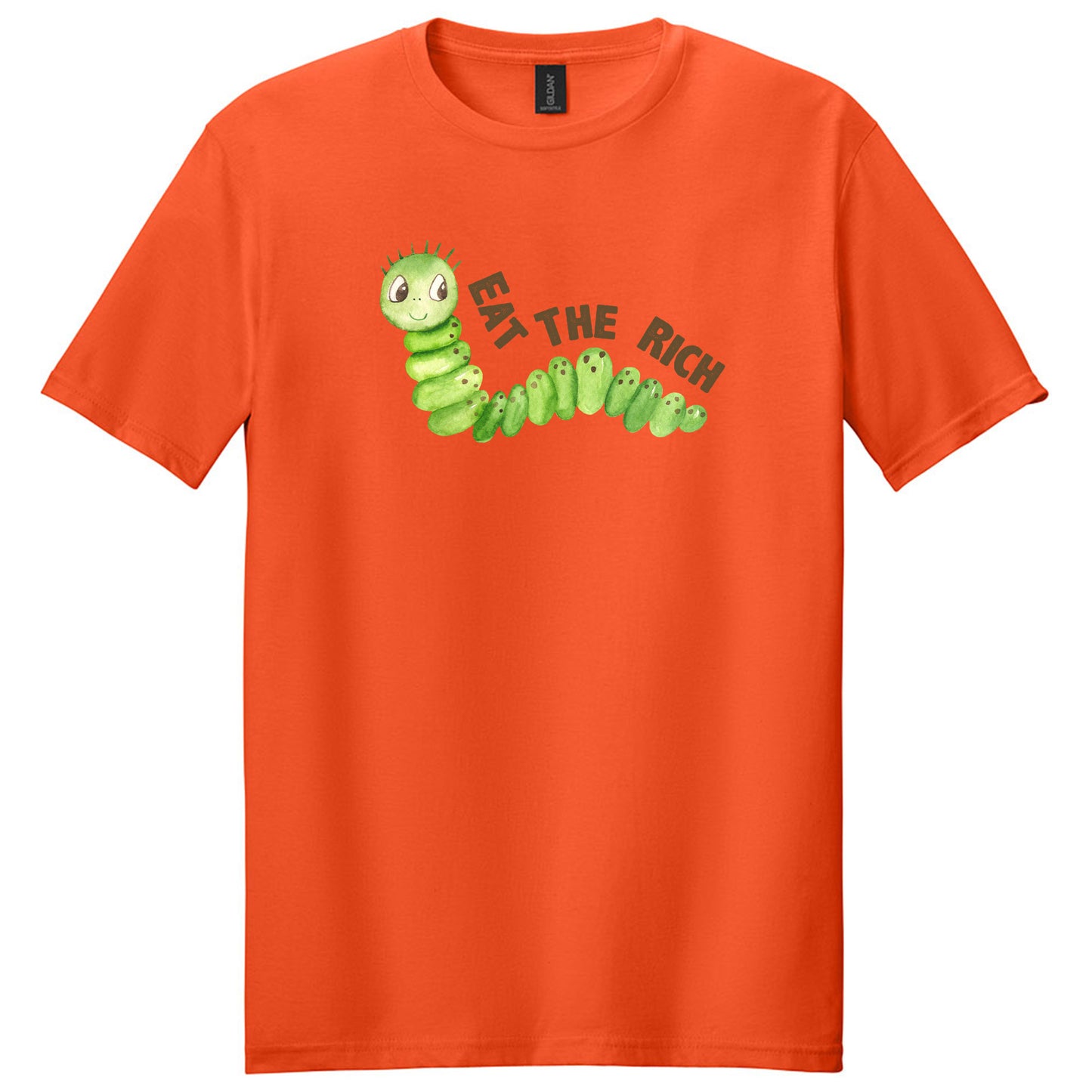 Eat The Rich Caterpillar Funny Weekend T-Shirt
