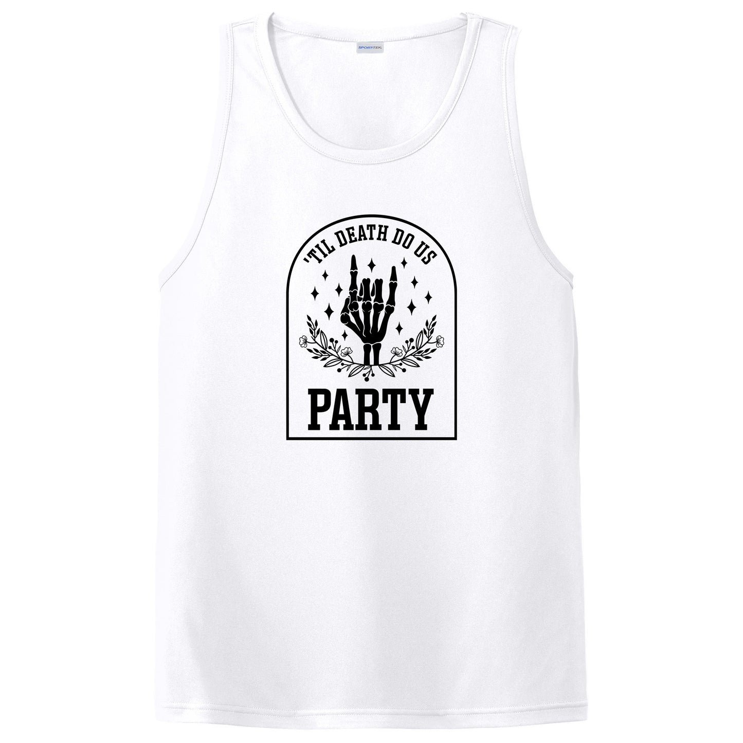 Funny Bachelorette Party T-shirts with "Bride or Die" and "Til Death Do Us Party" Designs