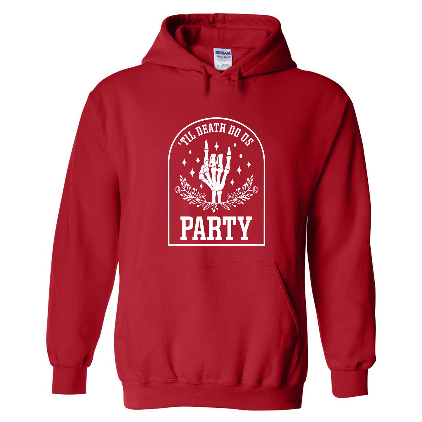 Funny Bachelorette Party T-shirts with "Bride or Die" and "Til Death Do Us Party" Designs