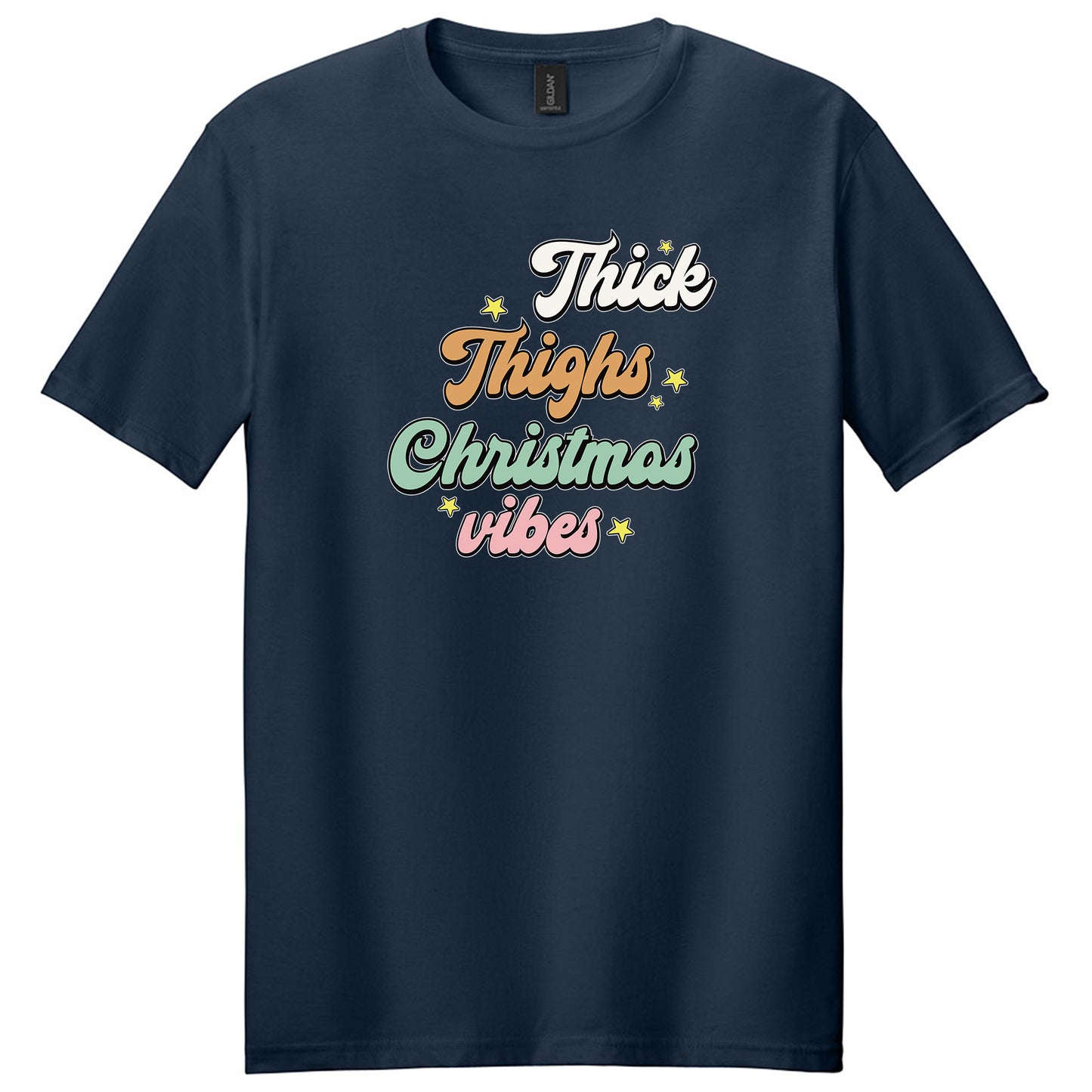 Thick Thighs, Christmas Vibes T-shirt