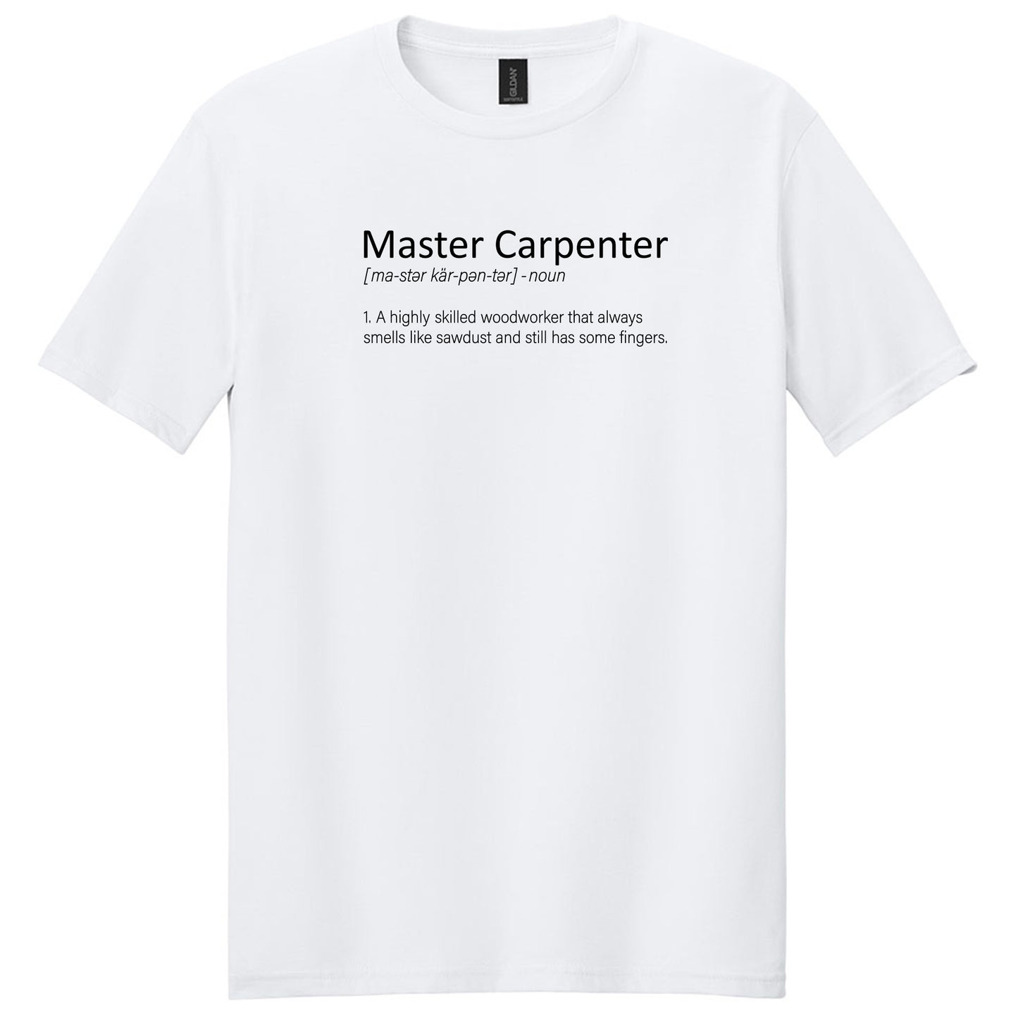 Master Carpenter Funny Custom Job T-Shirt