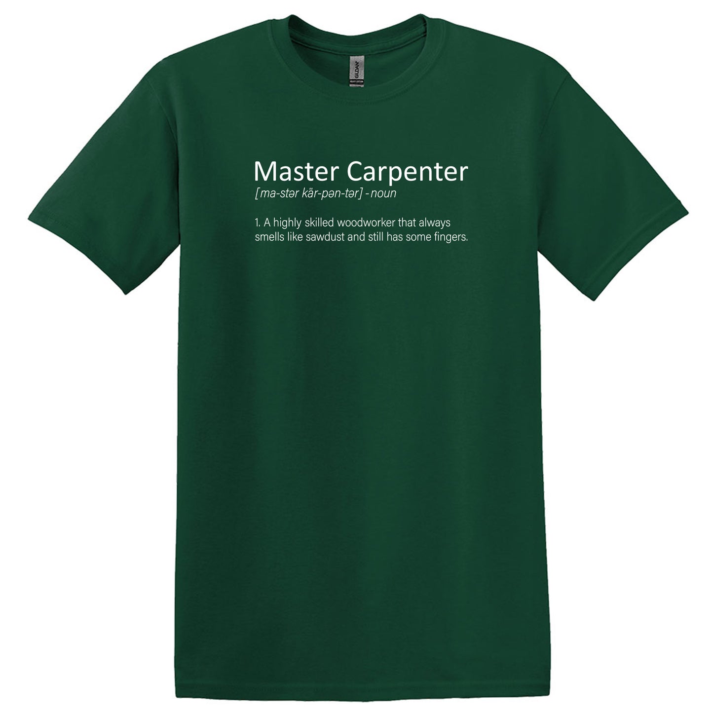 Master Carpenter Funny Custom Job T-Shirt