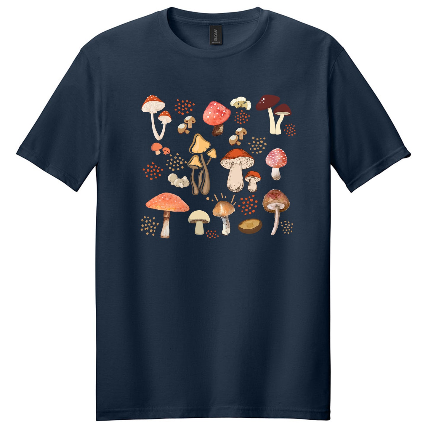 Magic Mushroom Tee For Nature Lovers