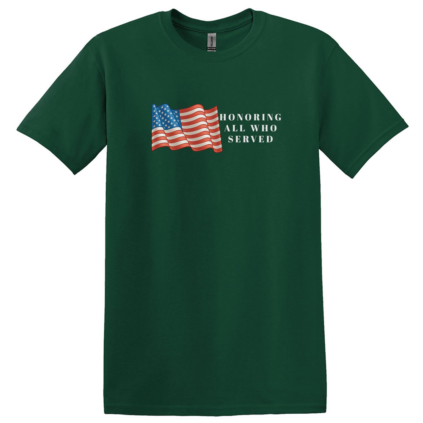Memorial Day Shirt 'Honoring all who served'