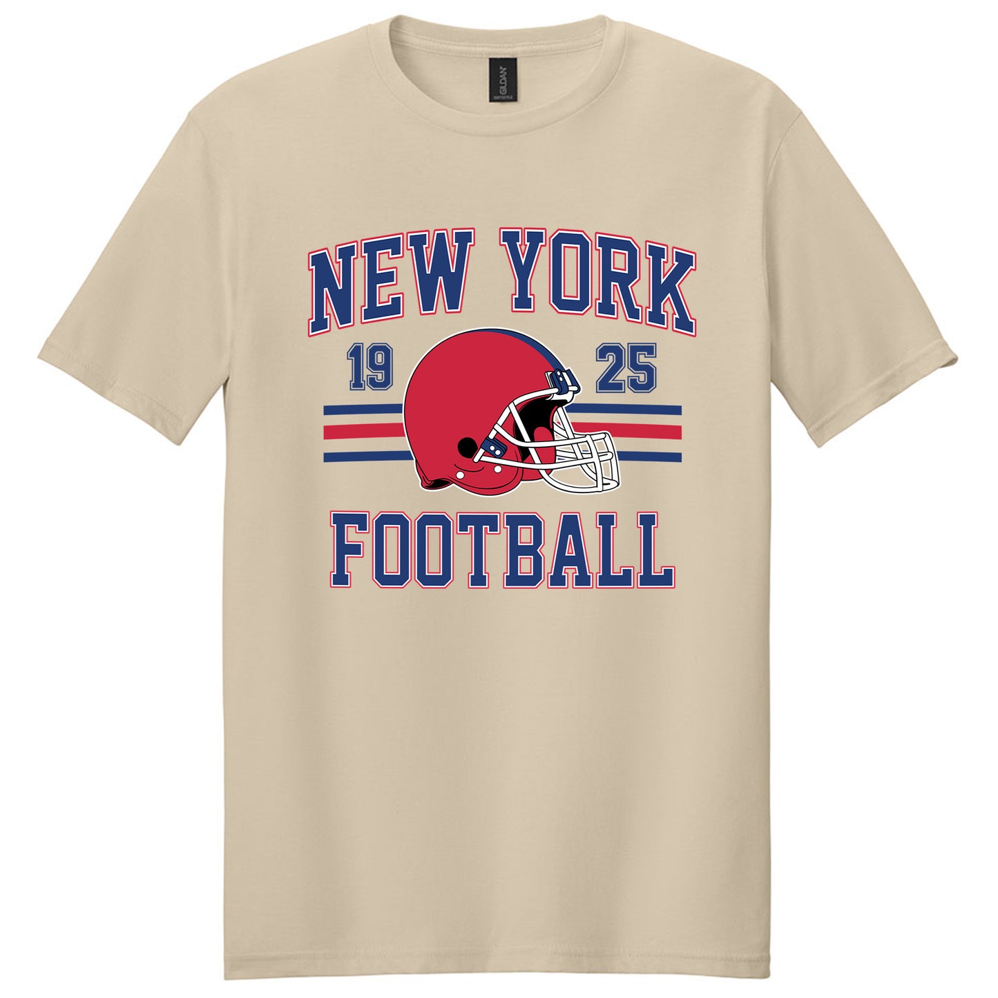 New York Football Retro Style Fan Shirts