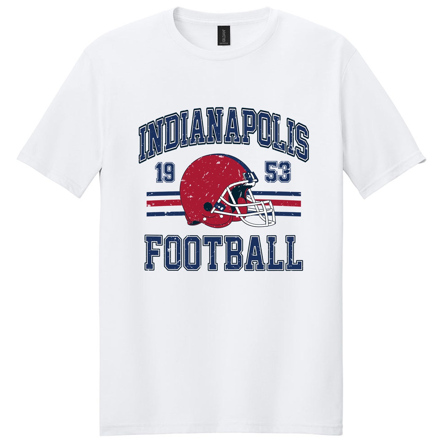 Indianapolis Football Retro Style Fan Shirts