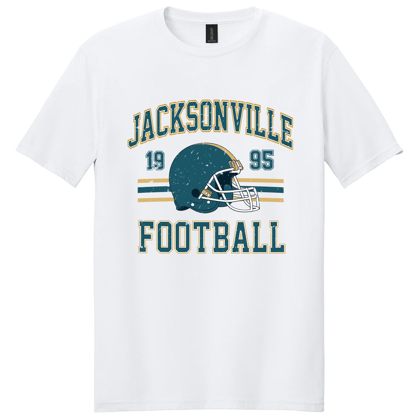 Jacksonville Football Retro Style Fan Shirts