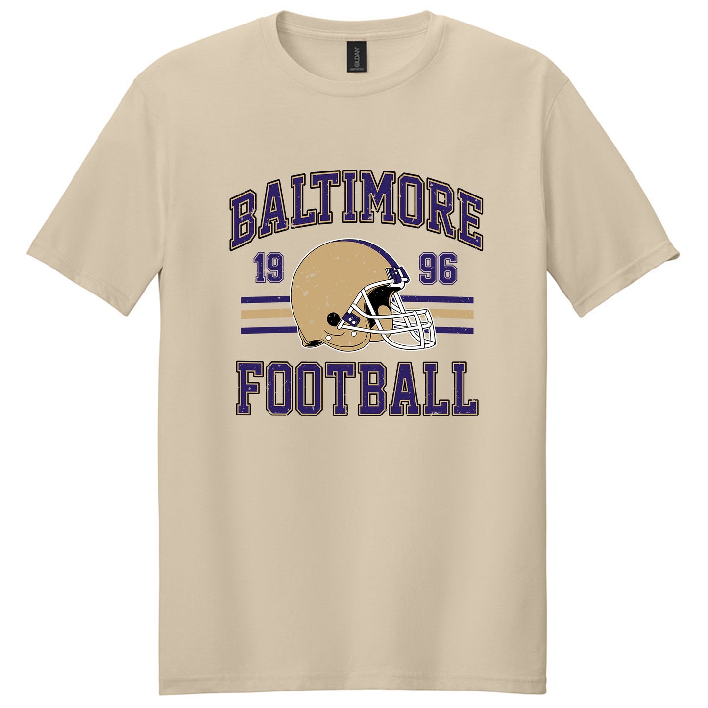 Baltimore Football Retro Style Fan Shirts