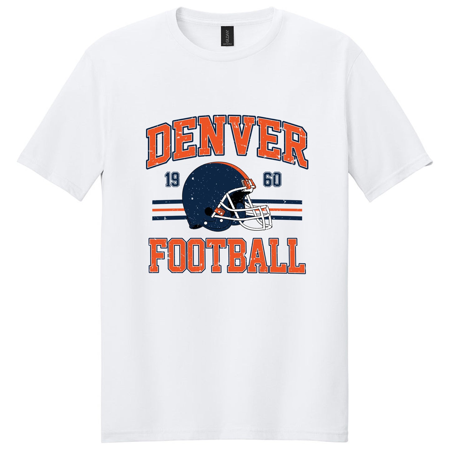 Denver Football Retro Style Fan Shirts