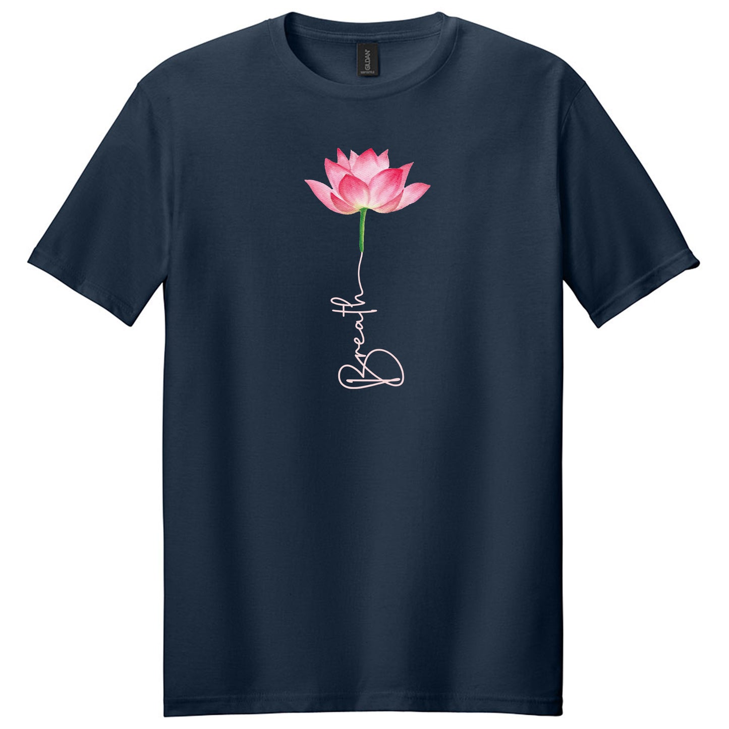 Breathe Yoga Lotus T-Shirt