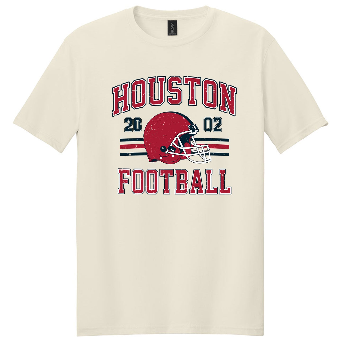 Houston Football Retro Style Fan Shirts