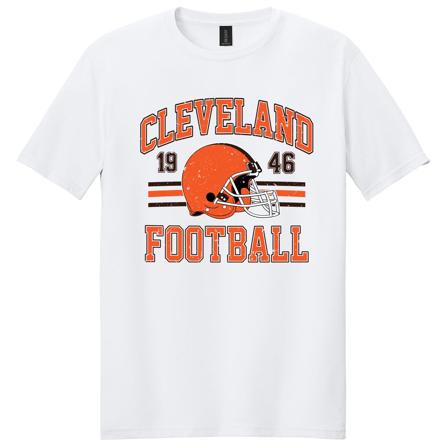 Cleveland Football Retro Style Fan Shirts