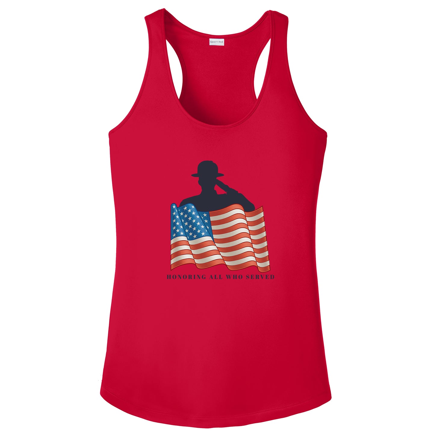 Honoring all who served - American Flag Tshirt