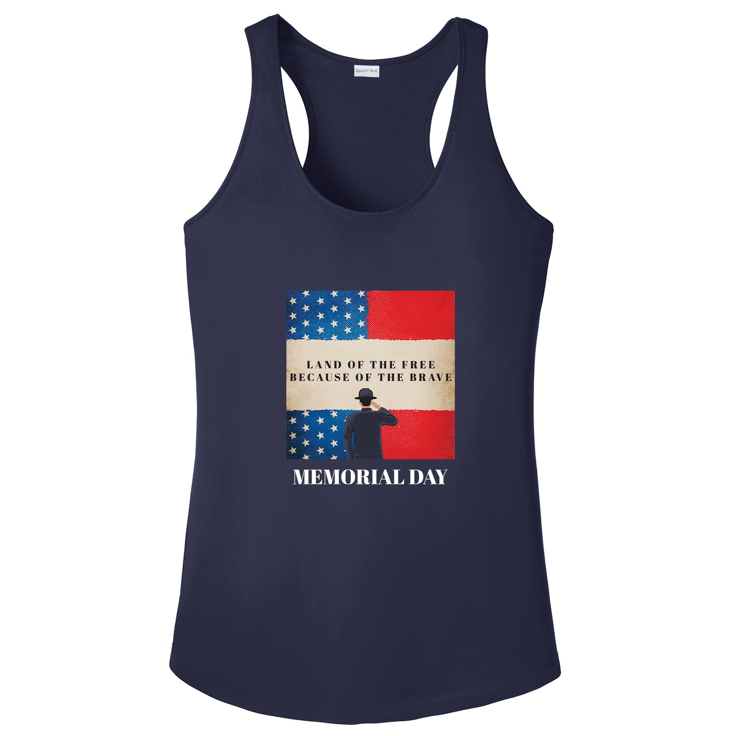 Memorial Day Shirt 'Land of the Free because of the Brave'
