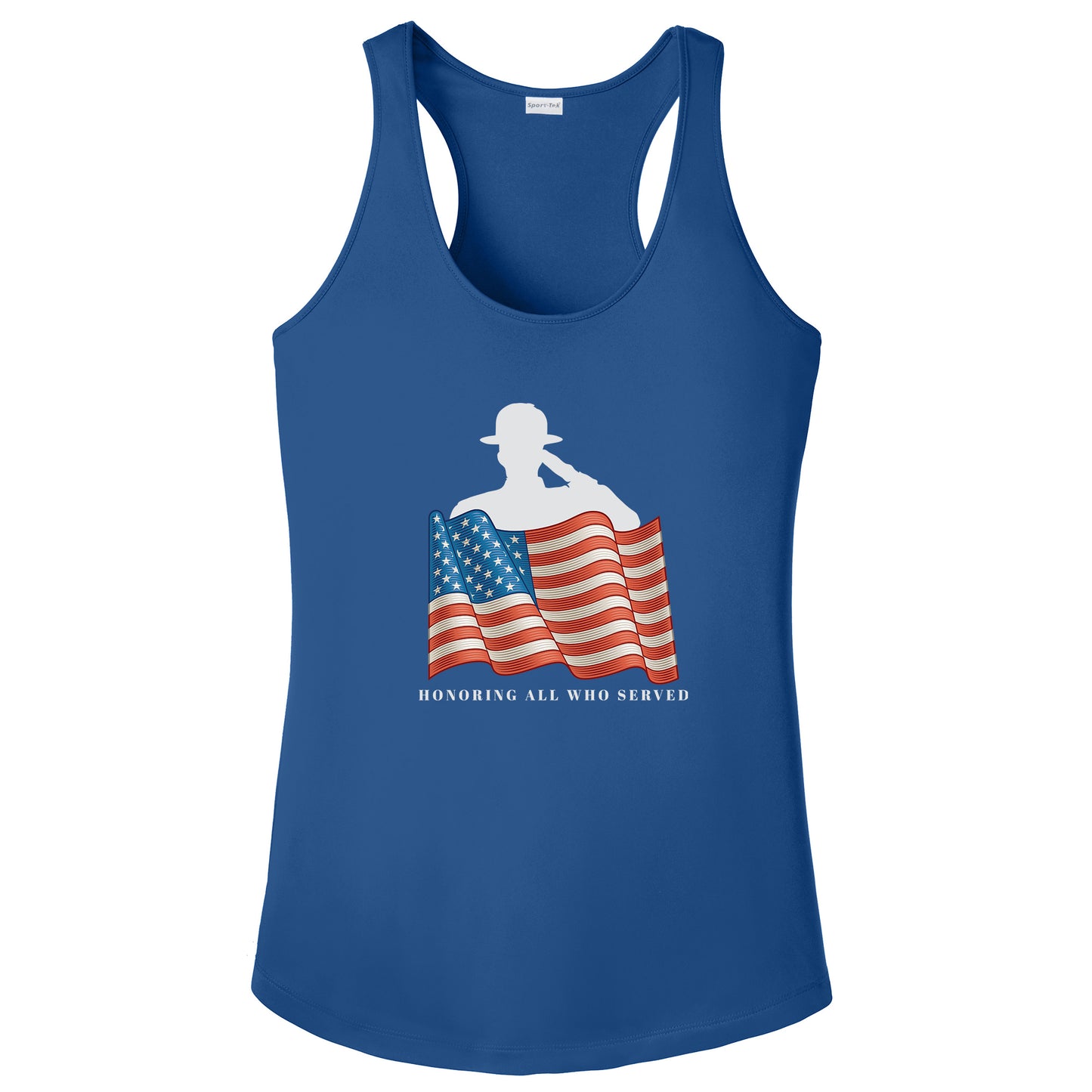Honoring all who served - American Flag Tshirt
