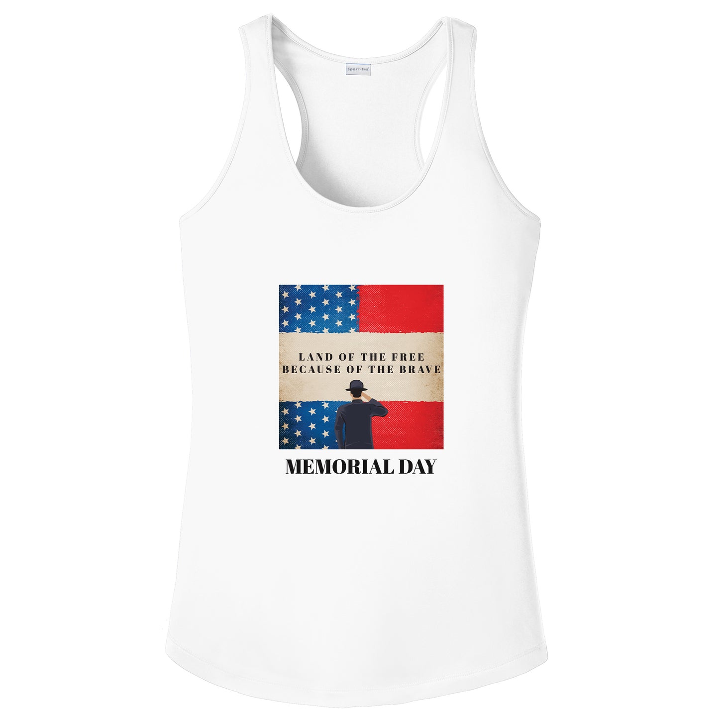 Memorial Day Shirt 'Land of the Free because of the Brave'