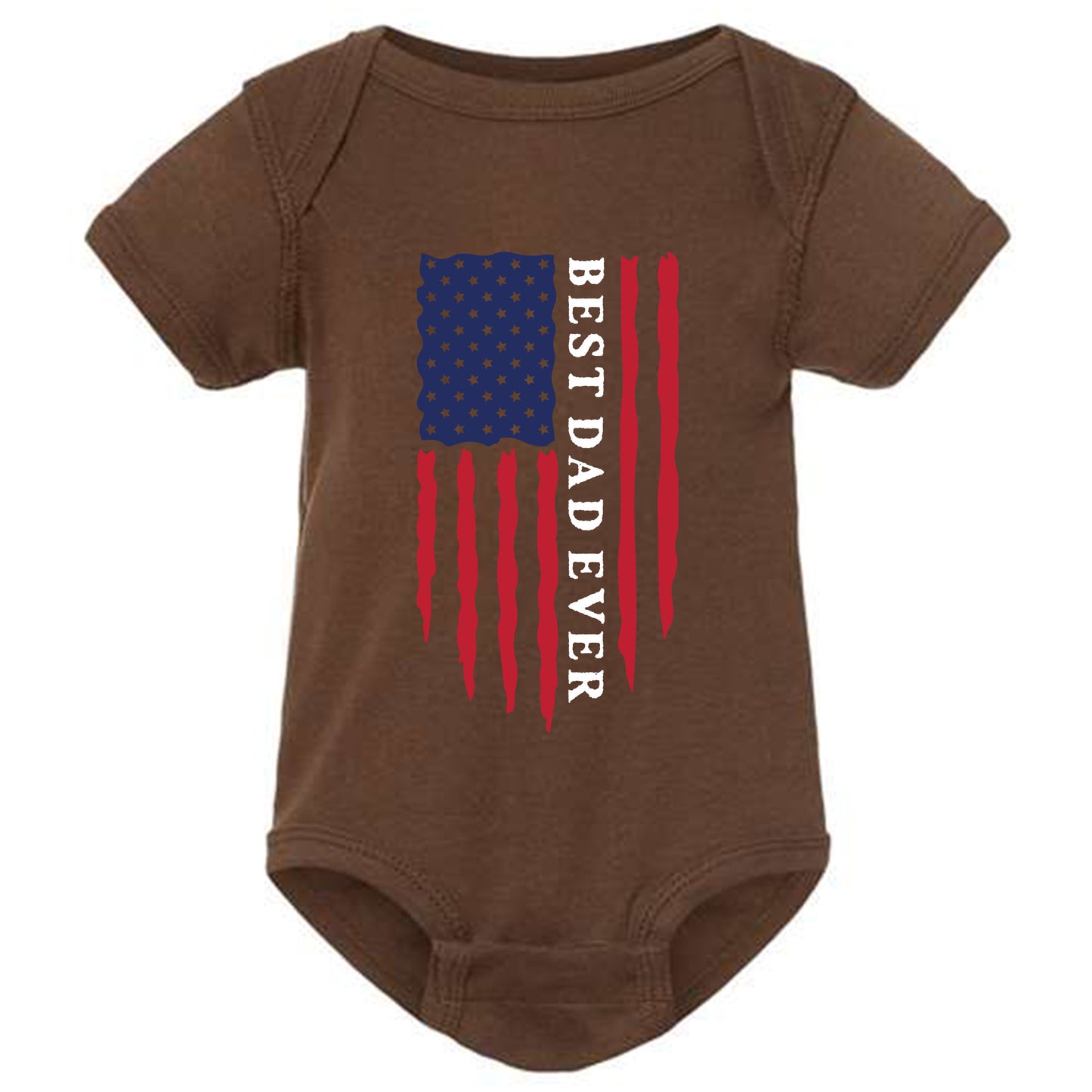 Best Dad / Grandpa Ever Father's Day American Flag Tshirt