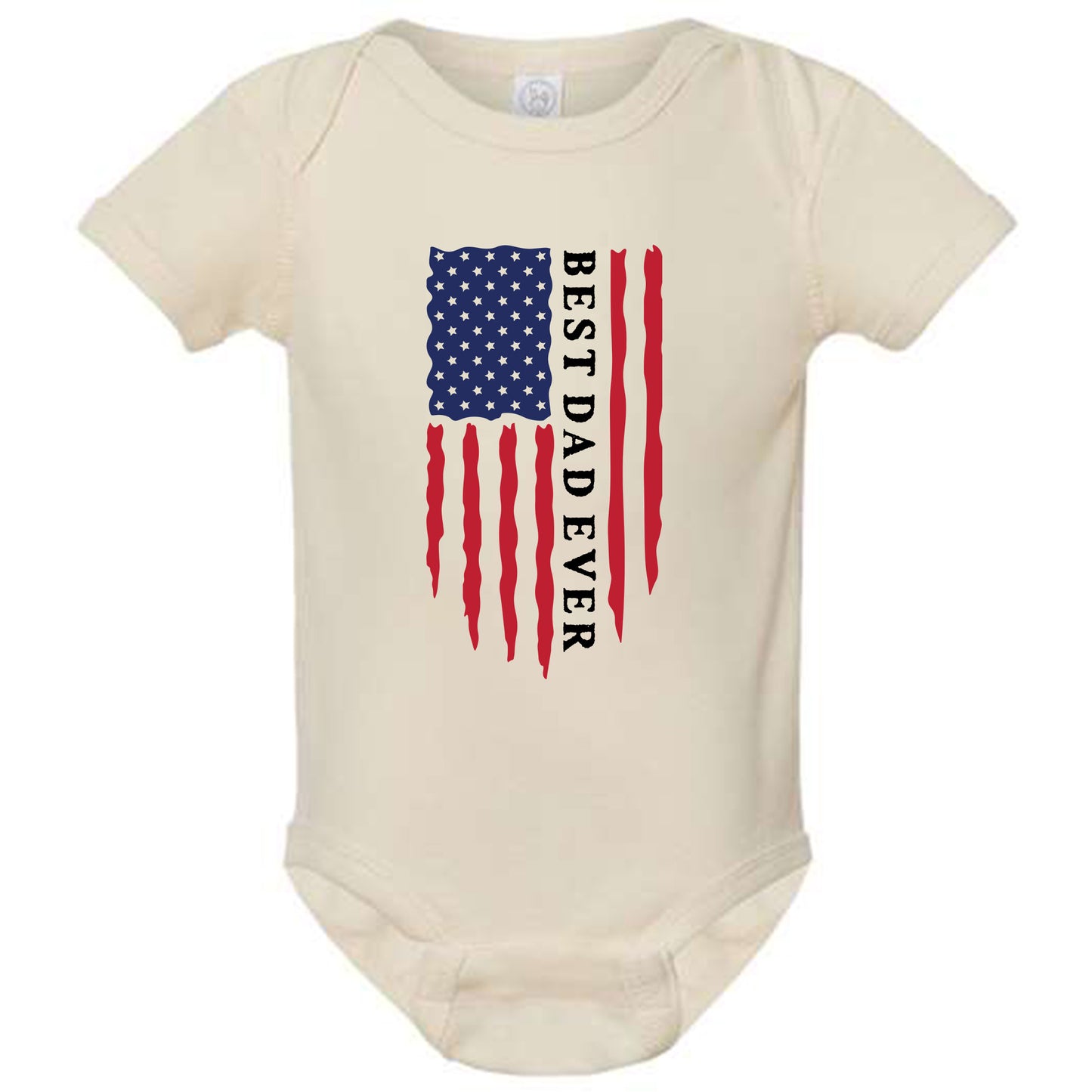 Best Dad / Grandpa Ever Father's Day American Flag Tshirt