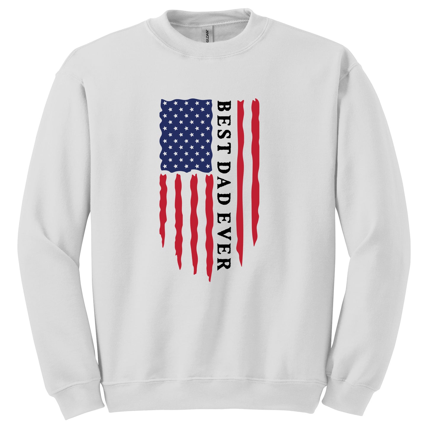 Best Dad / Grandpa Ever Father's Day American Flag Tshirt