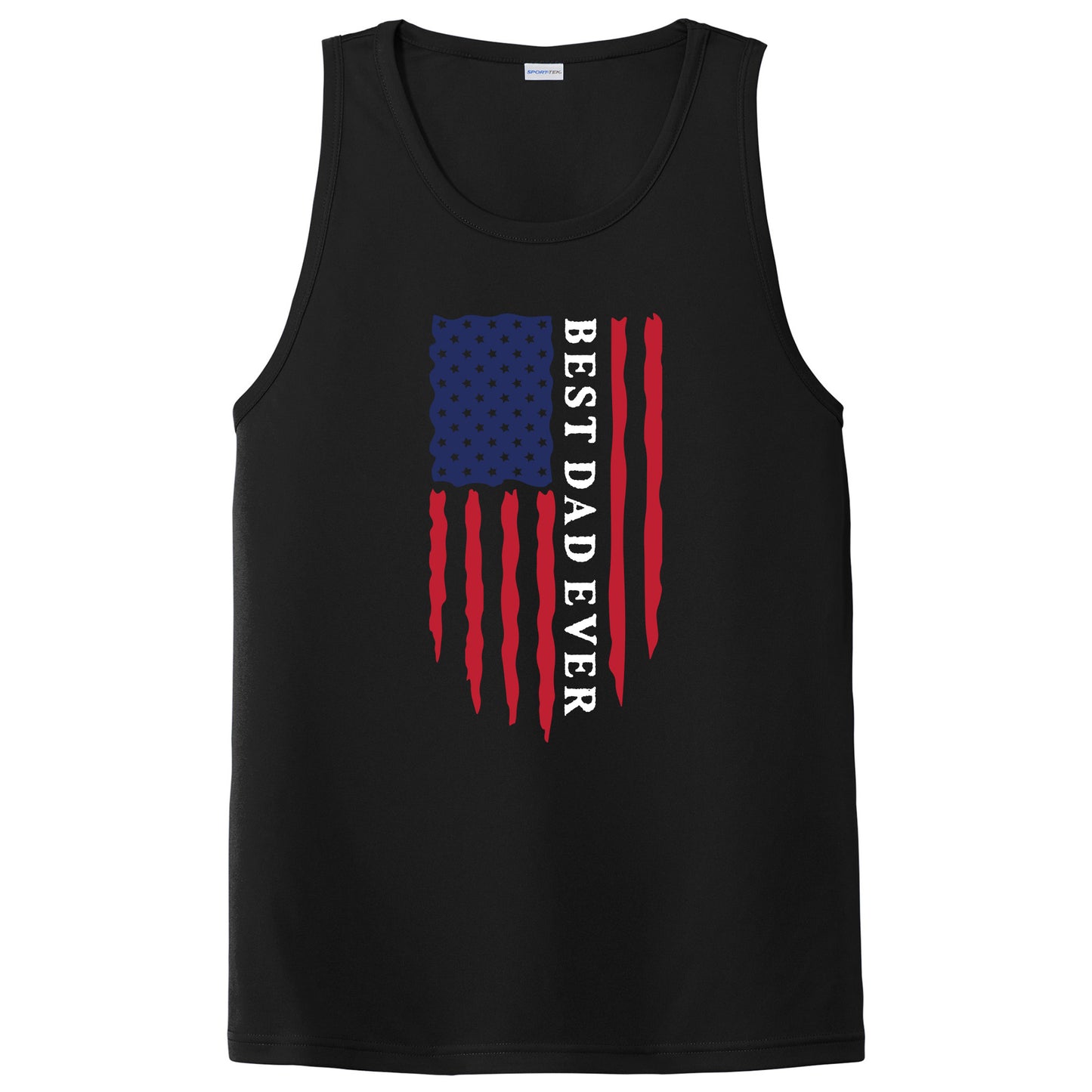 Best Dad / Grandpa Ever Father's Day American Flag Tshirt