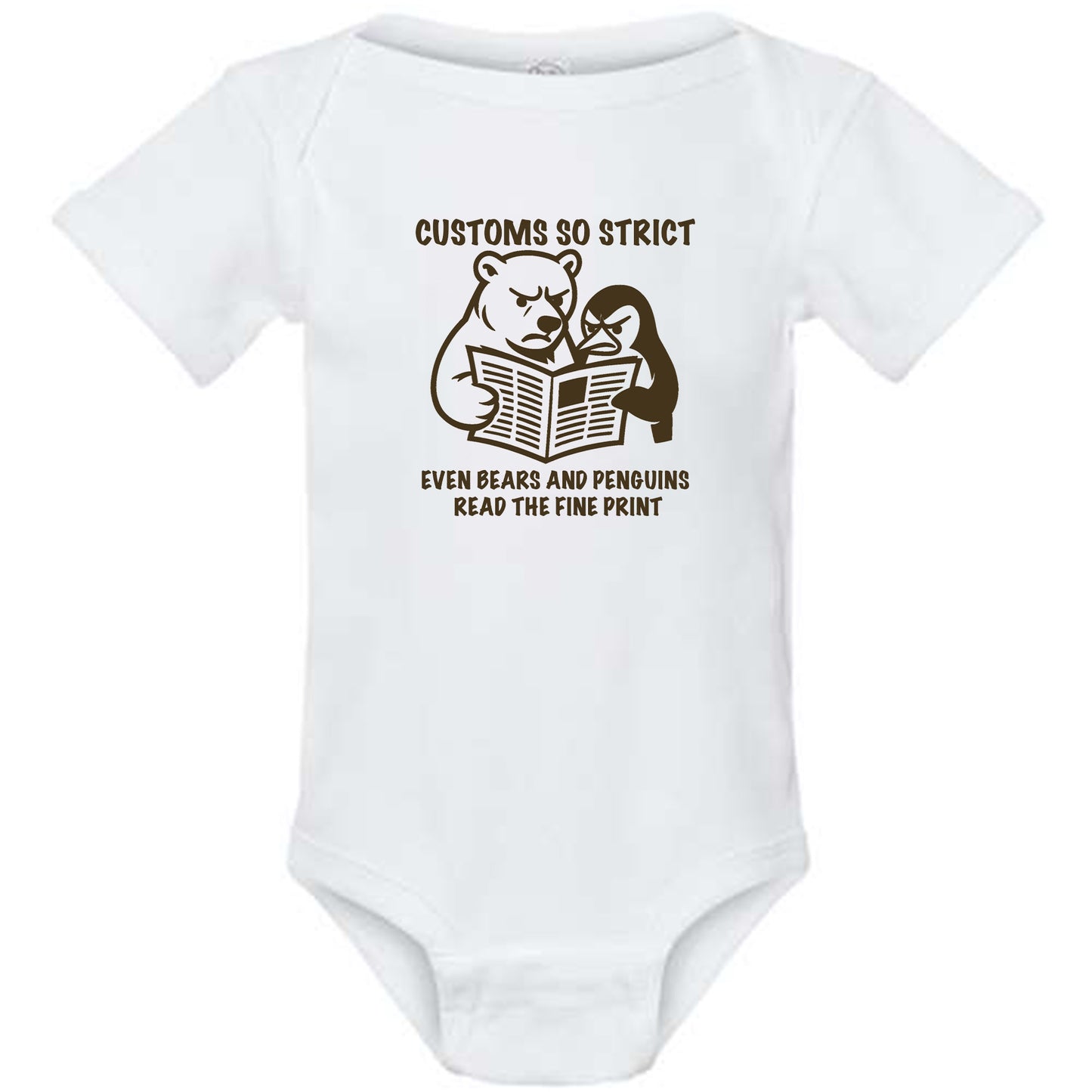 Customs so strict Penguins and Bears Resist Shirt