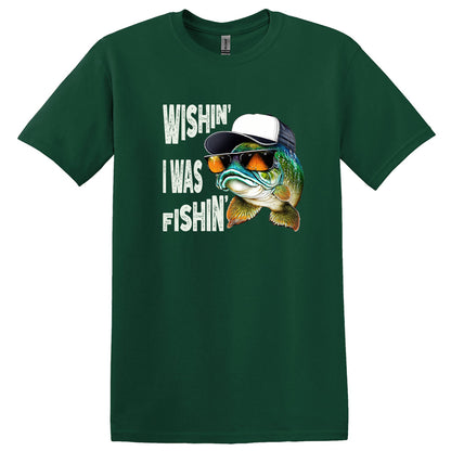Wishin' I Was Fishin' T-Shirt