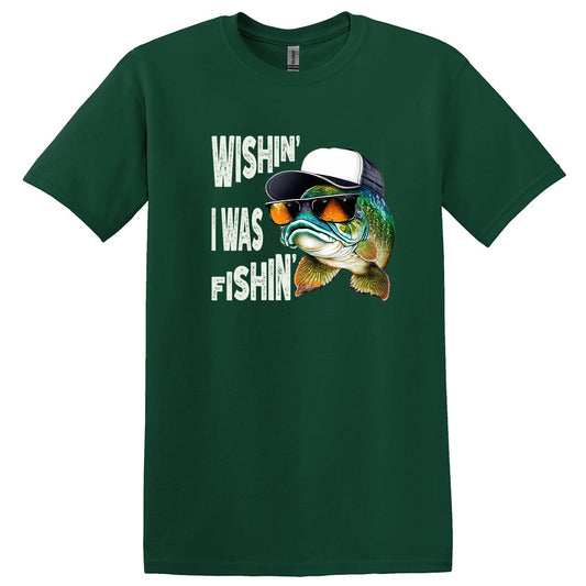 Wishin' I Was Fishin' T-Shirt