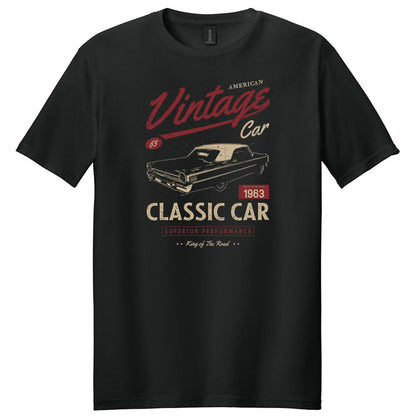 American Vintage Car T-Shirt