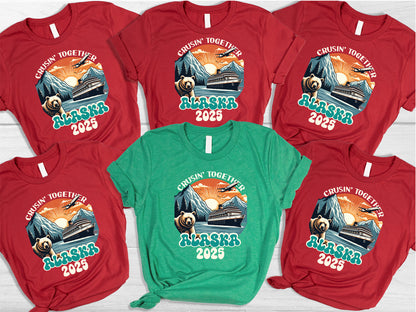 Alaska Cruise 2025 Family Matching Shirts and Sweatshirts