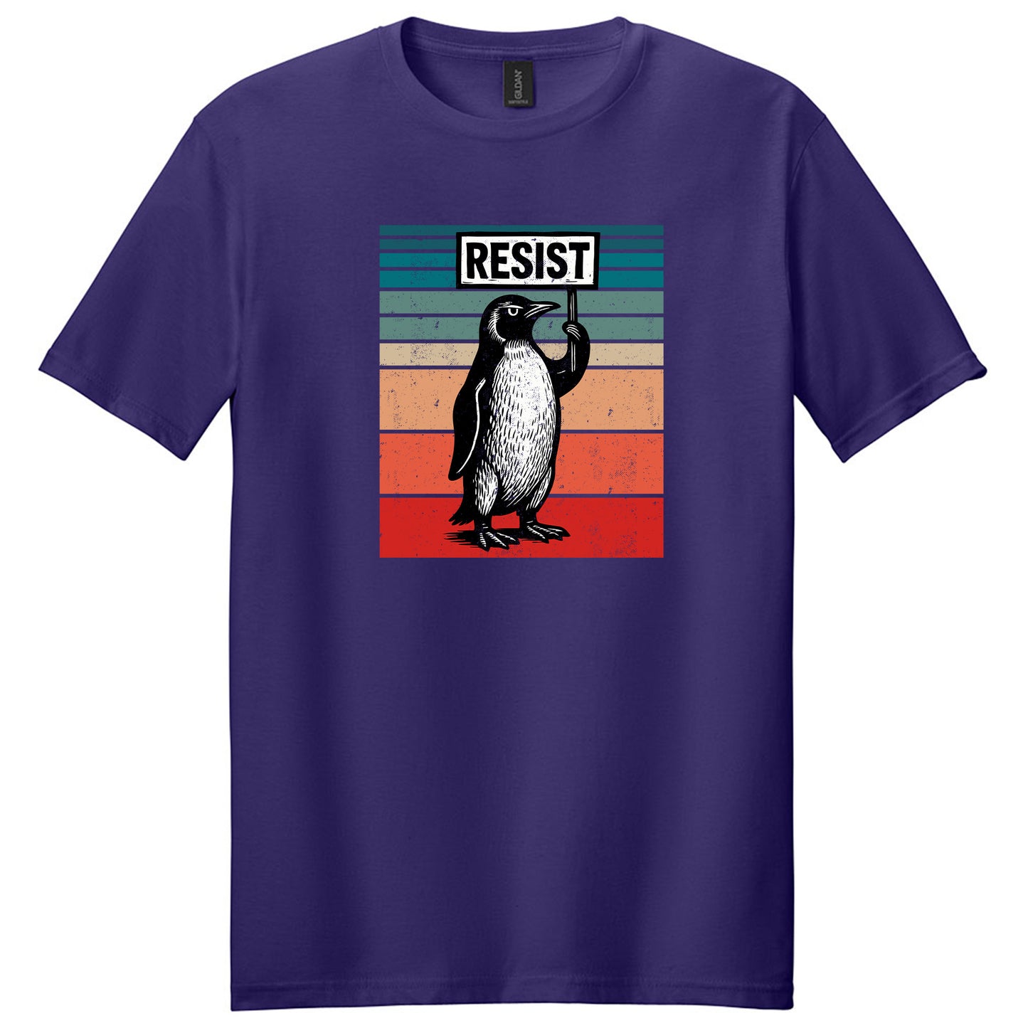 Penguins Resist Funny Shirt