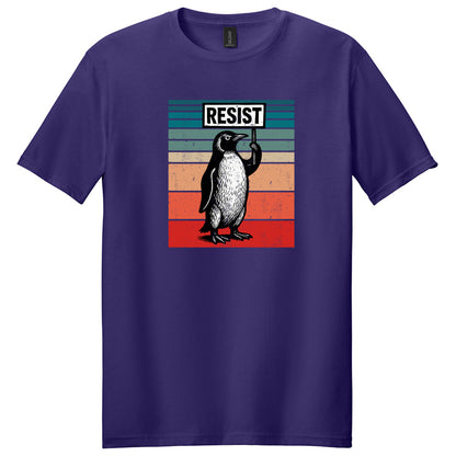 Penguins Resist Funny Shirt