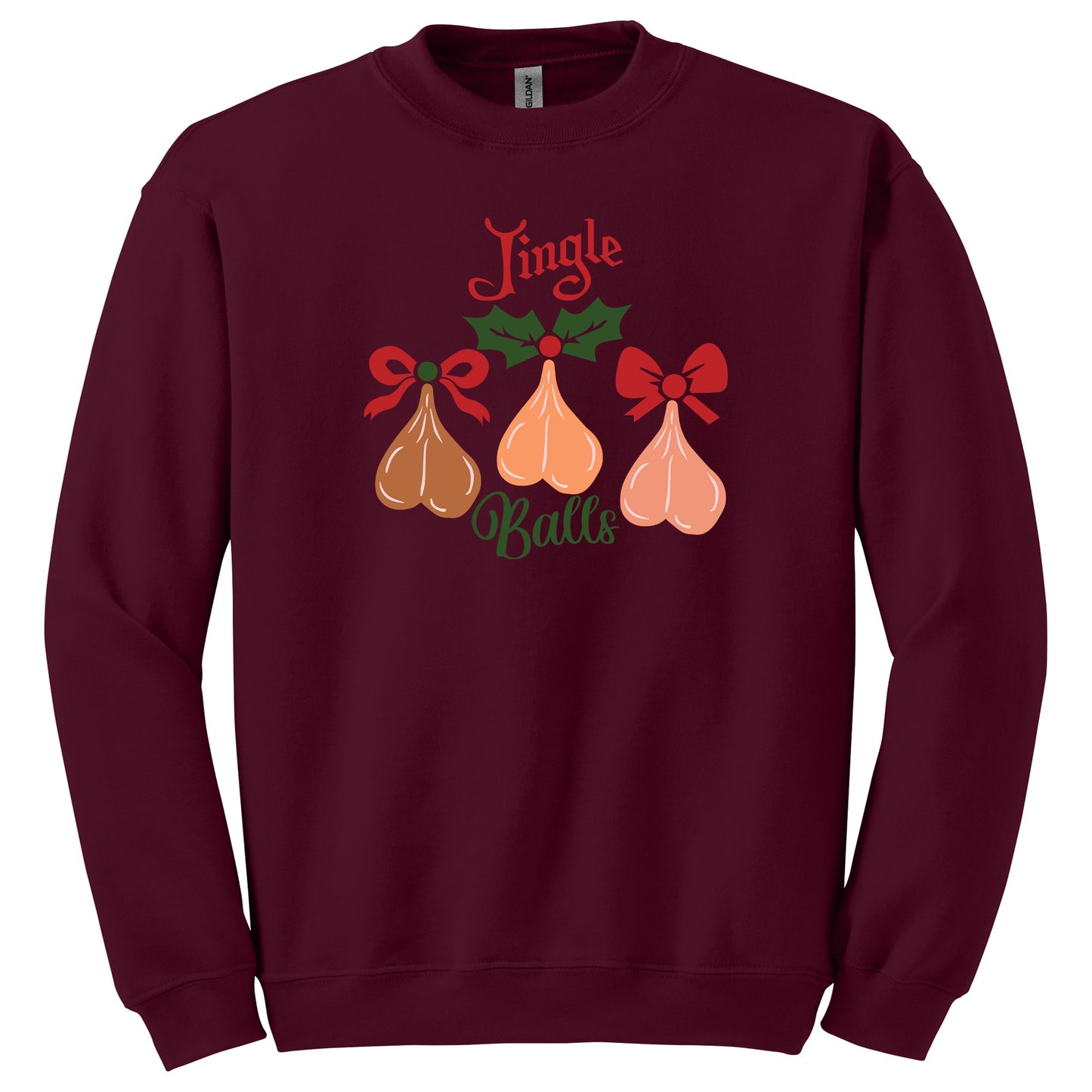 Jingle Balls Christmas T-shirt, Sarcastic Xmas, Funny Christmas Tee