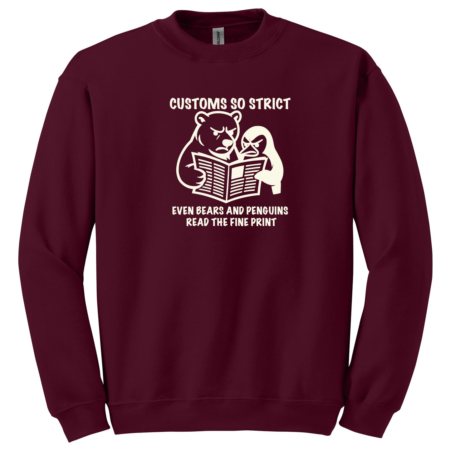 Customs so strict Penguins and Bears Resist Shirt