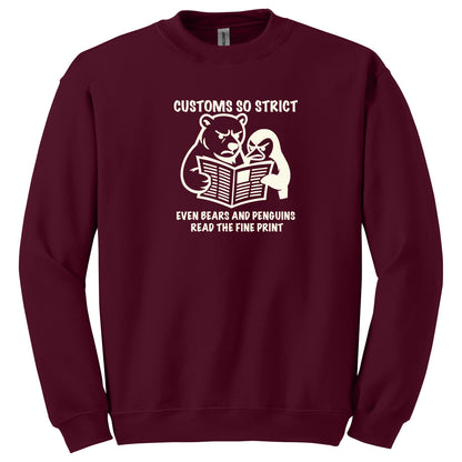Customs so strict Penguins and Bears Resist Shirt