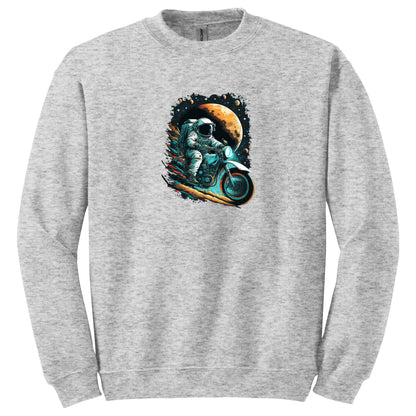 Astronaut Riding Motorcycle T-Shirt
