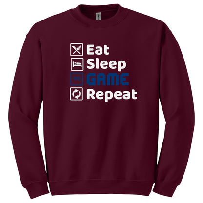 Eat Sleep Game Repeat Shirt