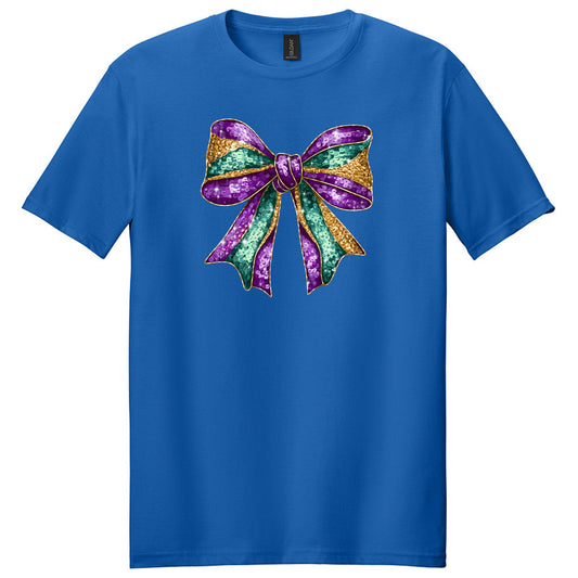 Mardi Gras Bow T-shirt