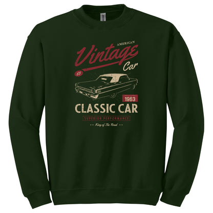American Vintage Car T-Shirt